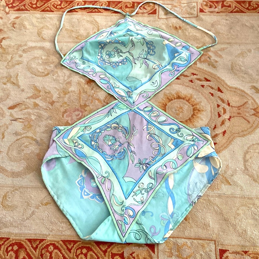 1960 Emilio PUCC1 swimwear.  Amazingly beautiful.